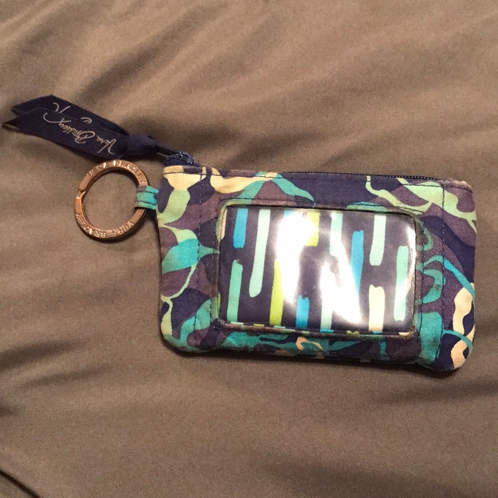 Vera Bradley ID holder and card holder.